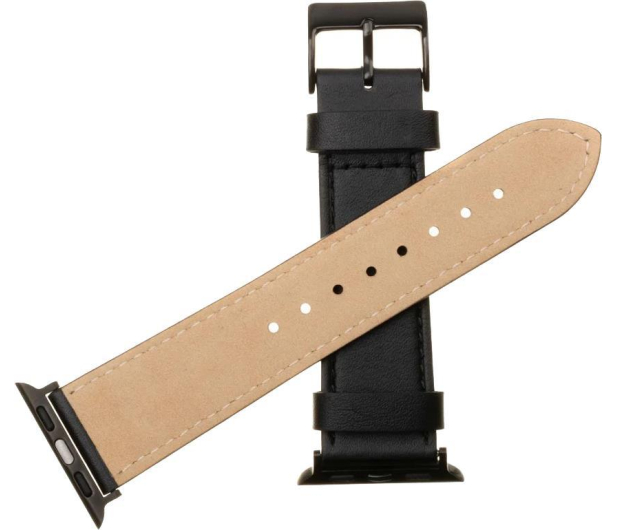 FIXED Leather Strap do Apple Watch 40/41/42 mm wide black - 1087916 - zdjęcie 3
